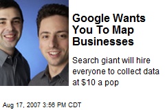Google Wants You To Map Businesses