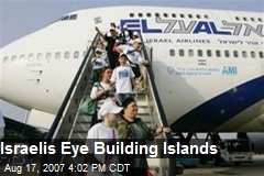 Israelis Eye Building Islands
