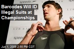 Barcodes Will ID Illegal Suits at Championships