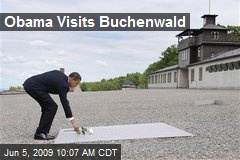 Obama Visits Buchenwald