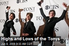 Highs and Lows of the Tonys