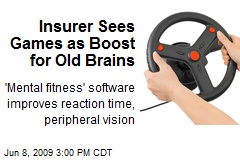 Insurer Sees Games as Boost for Old Brains