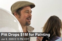 Pitt Drops $1M for Painting