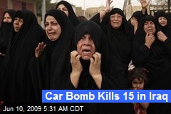 Car Bomb Kills 15 in Iraq