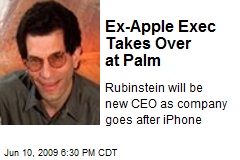 Ex-Apple Exec Takes Over at Palm