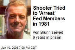 Shooter Tried to 'Arrest' Fed Members in 1981