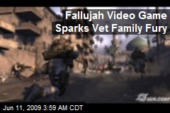 Fallujah Video Game Sparks Vet Family Fury