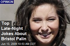 Top Late-Night Jokes About Bristol Palin