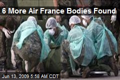 6 More Air France Bodies Found