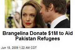 Brangelina Donate $1M to Aid Pakistan Refugees