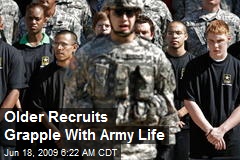Older Recruits Grapple With Army Life