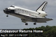 Endeavour Returns Home