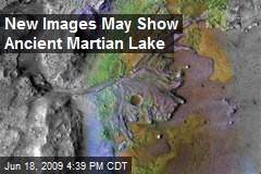 New Images May Show Ancient Martian Lake