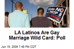 LA Latinos Are Gay Marriage Wild Card: Poll