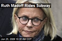 Ruth Madoff Rides Subway
