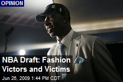 NBA Draft: Fashion Victors and Victims
