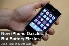 New iPhone Dazzles, But Battery Fizzles