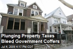 Plunging Property Taxes Bleed Government Coffers
