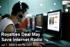 Royalties Deal May Save Internet Radio