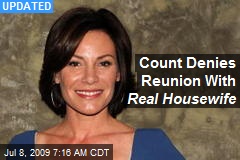 Count Denies Reunion With Real Housewife