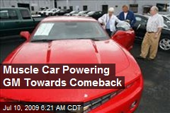 Muscle Car Powering GM Towards Comeback
