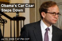 Obama's Car Czar Steps Down