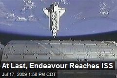 At Last, Endeavour Reaches ISS