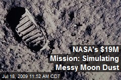 NASA's $19M Mission: Simulating Messy Moon Dust
