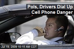 Pols, Drivers Dial Up Cell Phone Danger