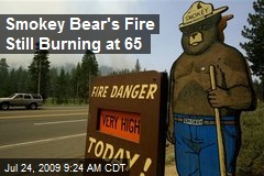 Smokey Bear's Fire Still Burning at 65