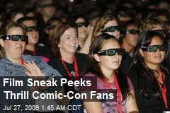 Film Sneak Peeks Thrill Comic-Con Fans