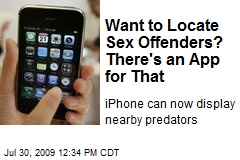 Want to Locate Sex Offenders? There's an App for That
