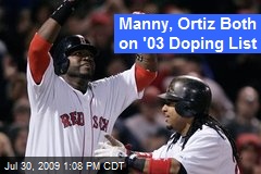 Manny, Ortiz Both on '03 Doping List