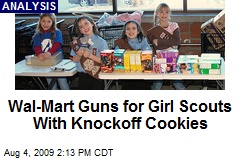 Wal-Mart Guns for Girl Scouts With Knockoff Cookies