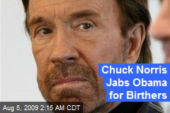 Chuck Norris Jabs Obama for Birthers