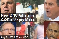 New DNC Ad Slams GOP's 'Angry Mobs'