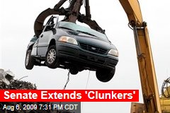 Senate Extends 'Clunkers'
