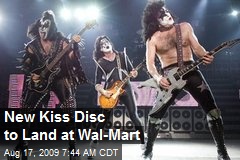 New Kiss Disc to Land at Wal-Mart