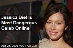 Jessica Biel Is Most Dangerous Celeb Online