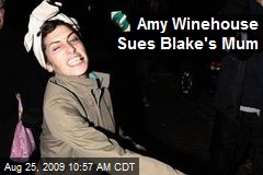 Amy Winehouse Sues Blake's Mum