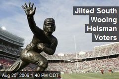 Jilted South Wooing Heisman Voters