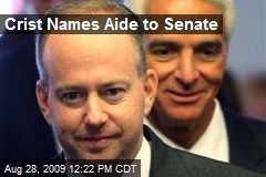 Crist Names Aide to Senate