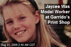 Jaycee Was Model Worker at Garrido's Print Shop