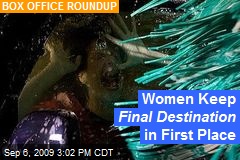 Women Keep Final Destination in First Place