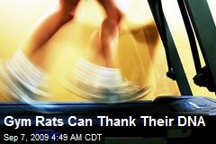 Gym Rats Can Thank Their DNA