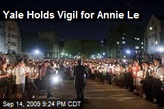 Yale Holds Vigil for Annie Le