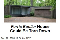 Ferris Bueller House Could Be Torn Down