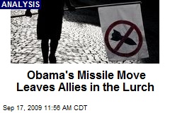 Obama's Missile Move Leaves Allies in the Lurch