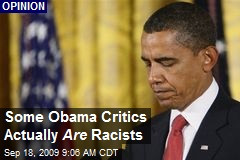 Some Obama Critics Actually Are Racists