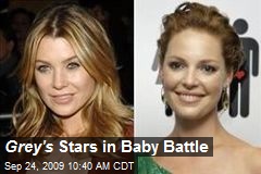 Grey's Stars in Baby Battle